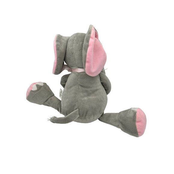 Burton and burton plush elephant gray and pink EUC soft fluffy - Picture 4 of 6